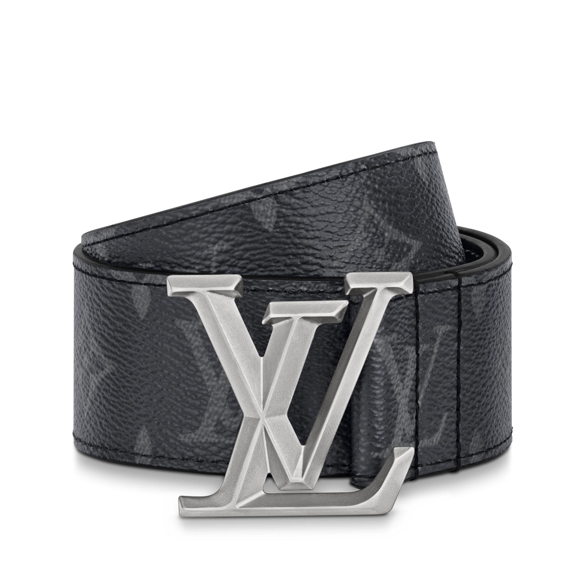 Ceinture LV Pyramide 40 mm Toile Monogram Éclipse Homme Accessoires Nouveautés | LOUIS VUITTON (Zoom produit)