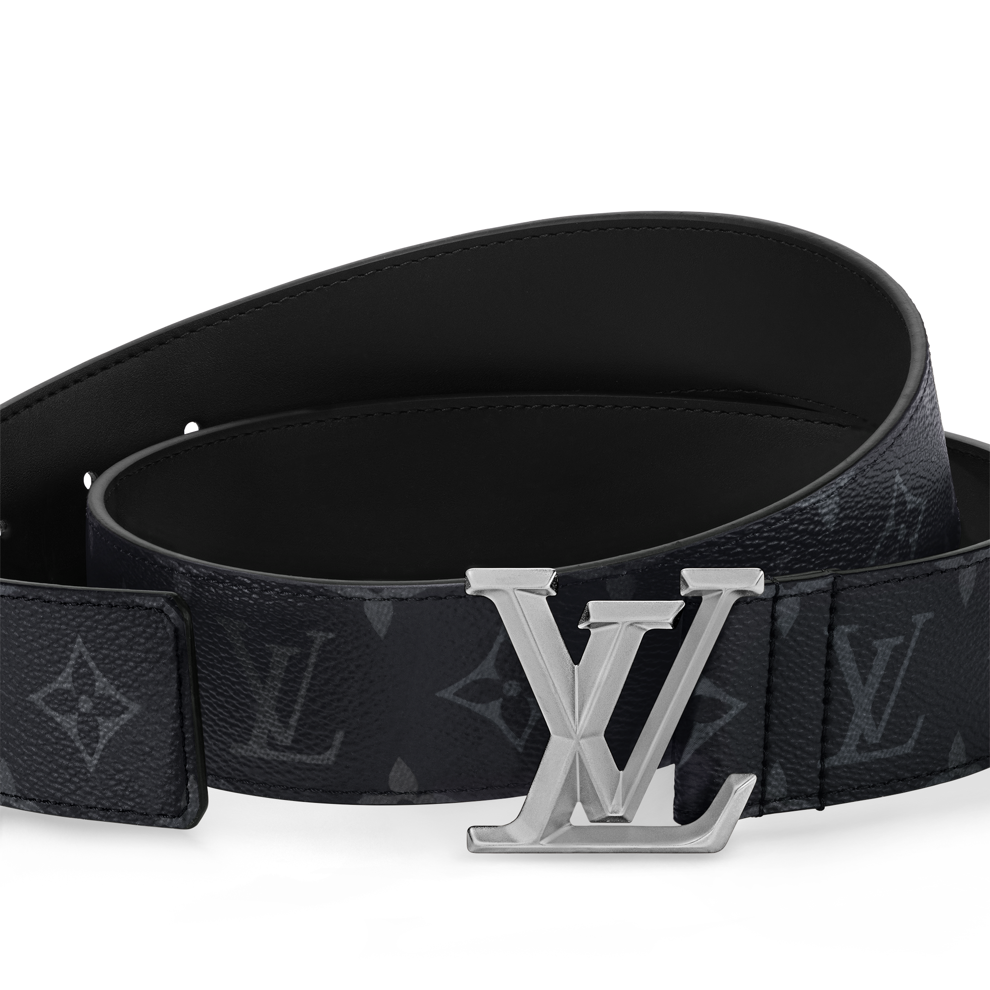 Ceinture LV Pyramide 40 mm Toile Monogram Éclipse Homme Accessoires Nouveautés | LOUIS VUITTON (Zoom produit)