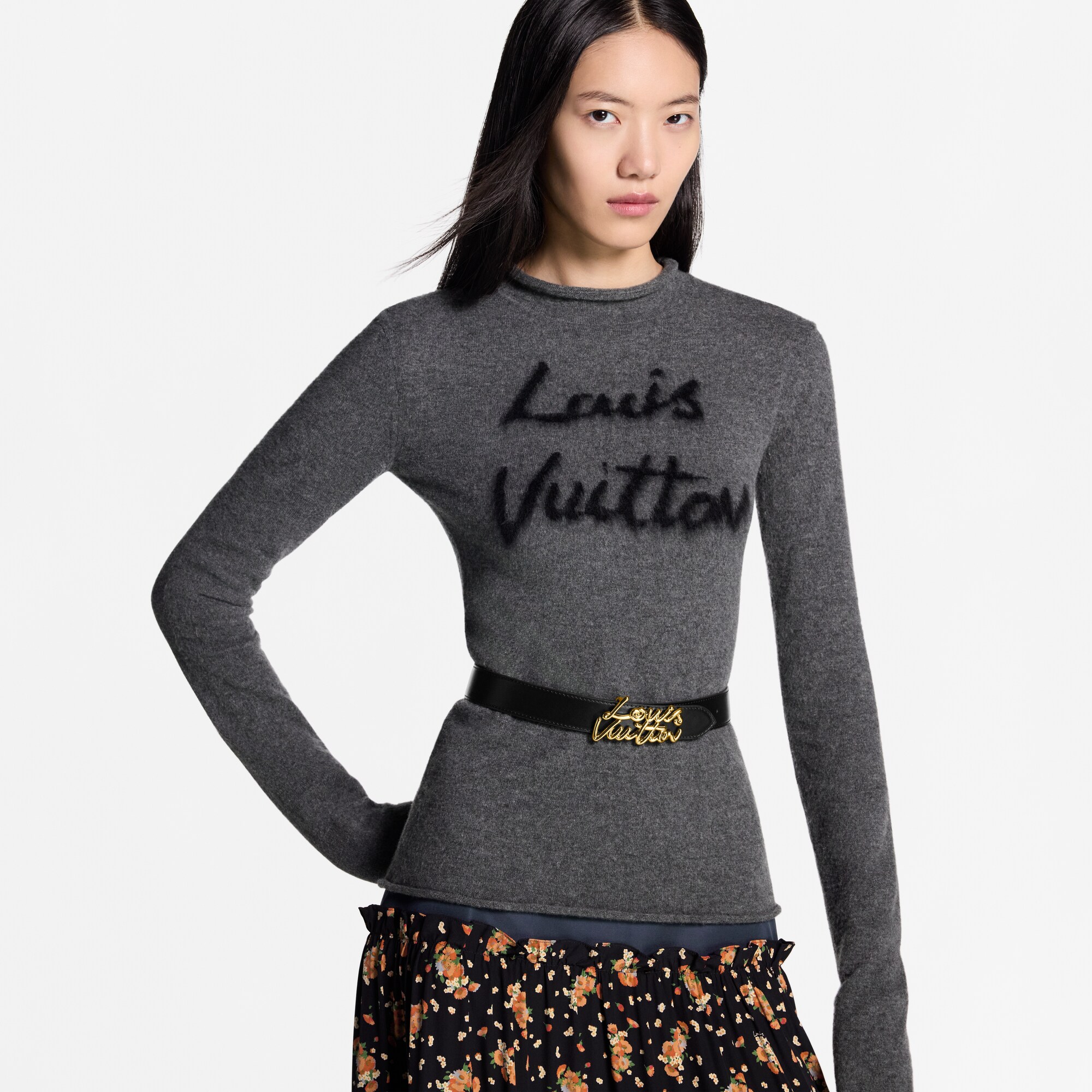 Ceinture LV Script 30 mm  Femme Accessoires Ceintures | LOUIS VUITTON (Zoom produit)