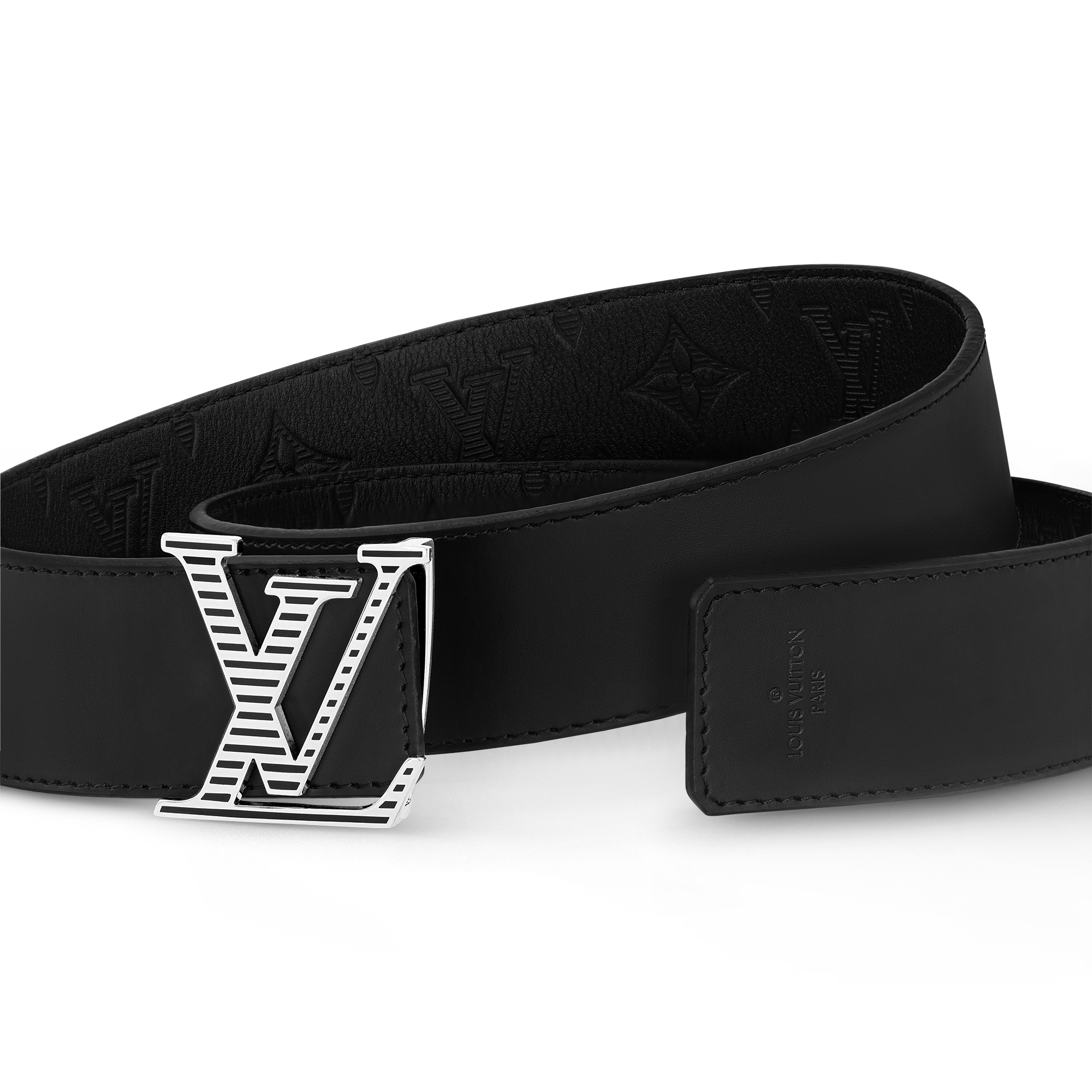Ceinture LV Shadow 40 mm réversible  Homme Accessoires Ceintures | LOUIS VUITTON (Zoom produit)