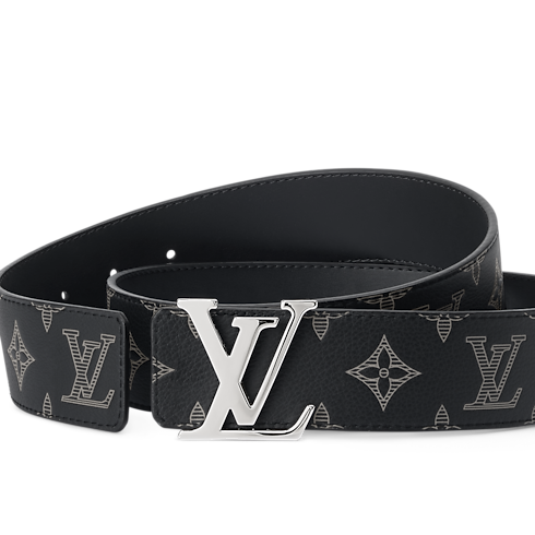 Ceinture LV Shadow 40 mm réversible Monogram Shadow Homme Accessoires Ceintures | LOUIS VUITTON (Zoom produit)