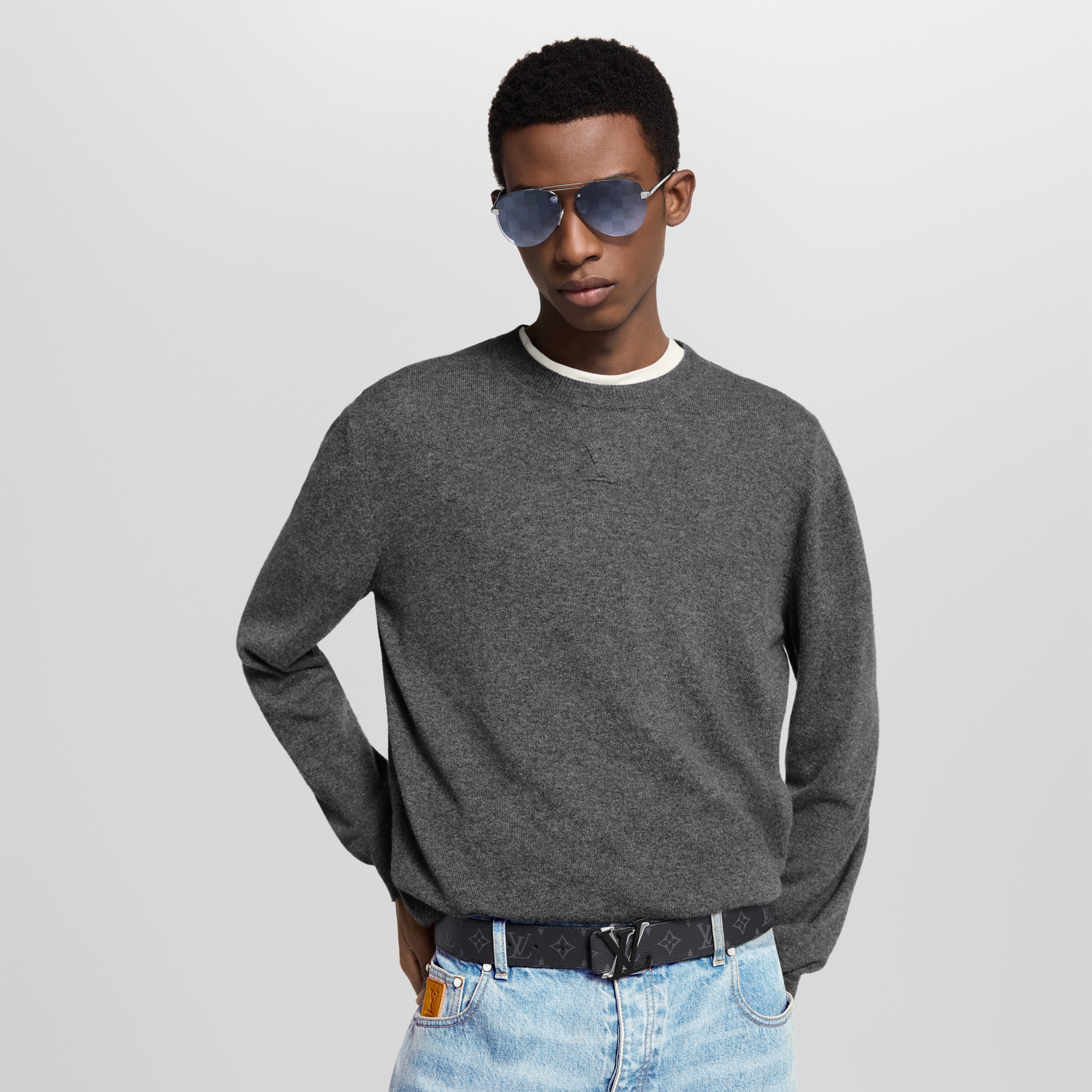 Ceinture LV Shake 40 mm réversible Toile Monogram Éclipse Homme Accessoires Ceintures | LOUIS VUITTON (Zoom produit)