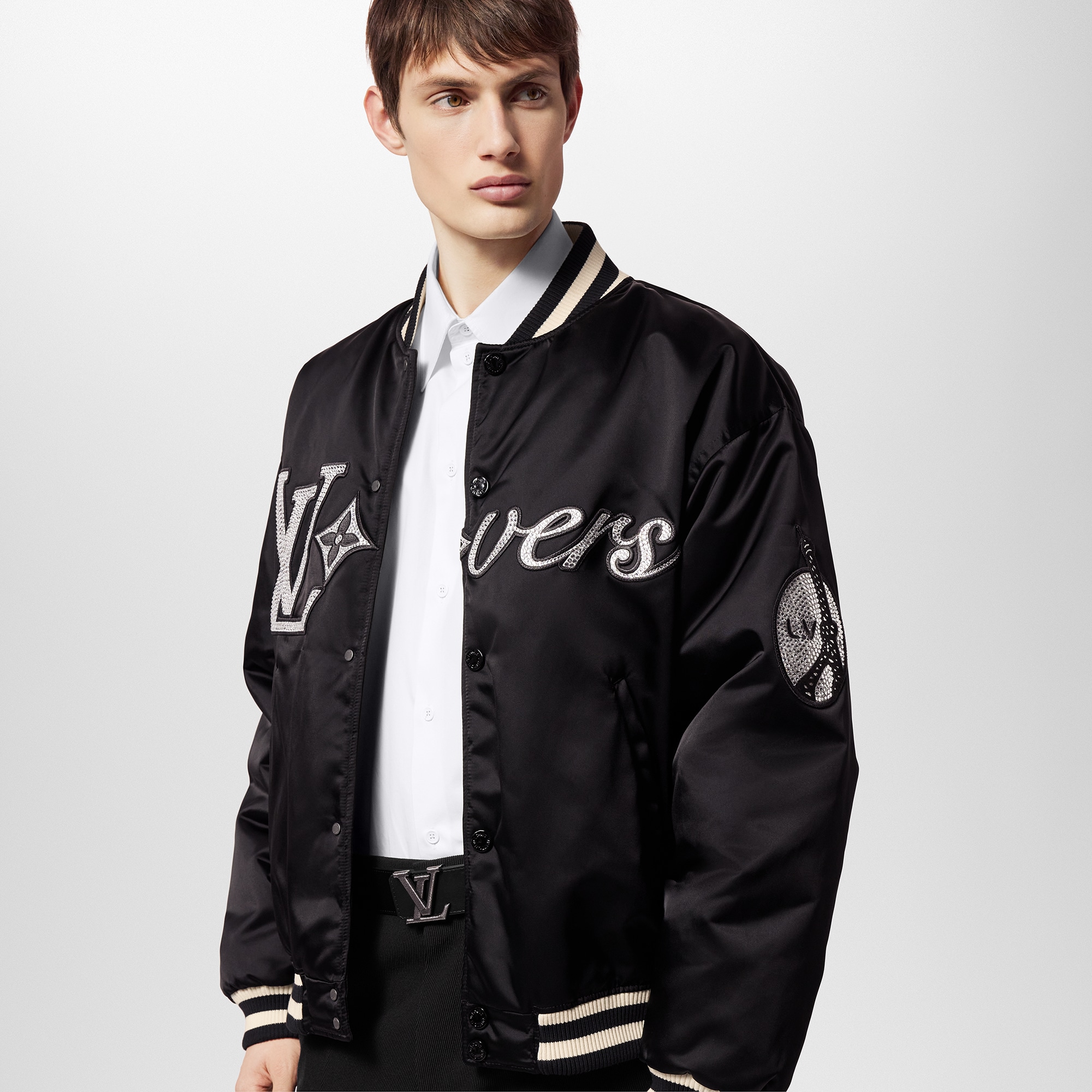 Ceinture LV Stitch 40 mm réversible Toile Monogram Éclipse Homme Accessoires Ceintures | LOUIS VUITTON (Zoom produit)