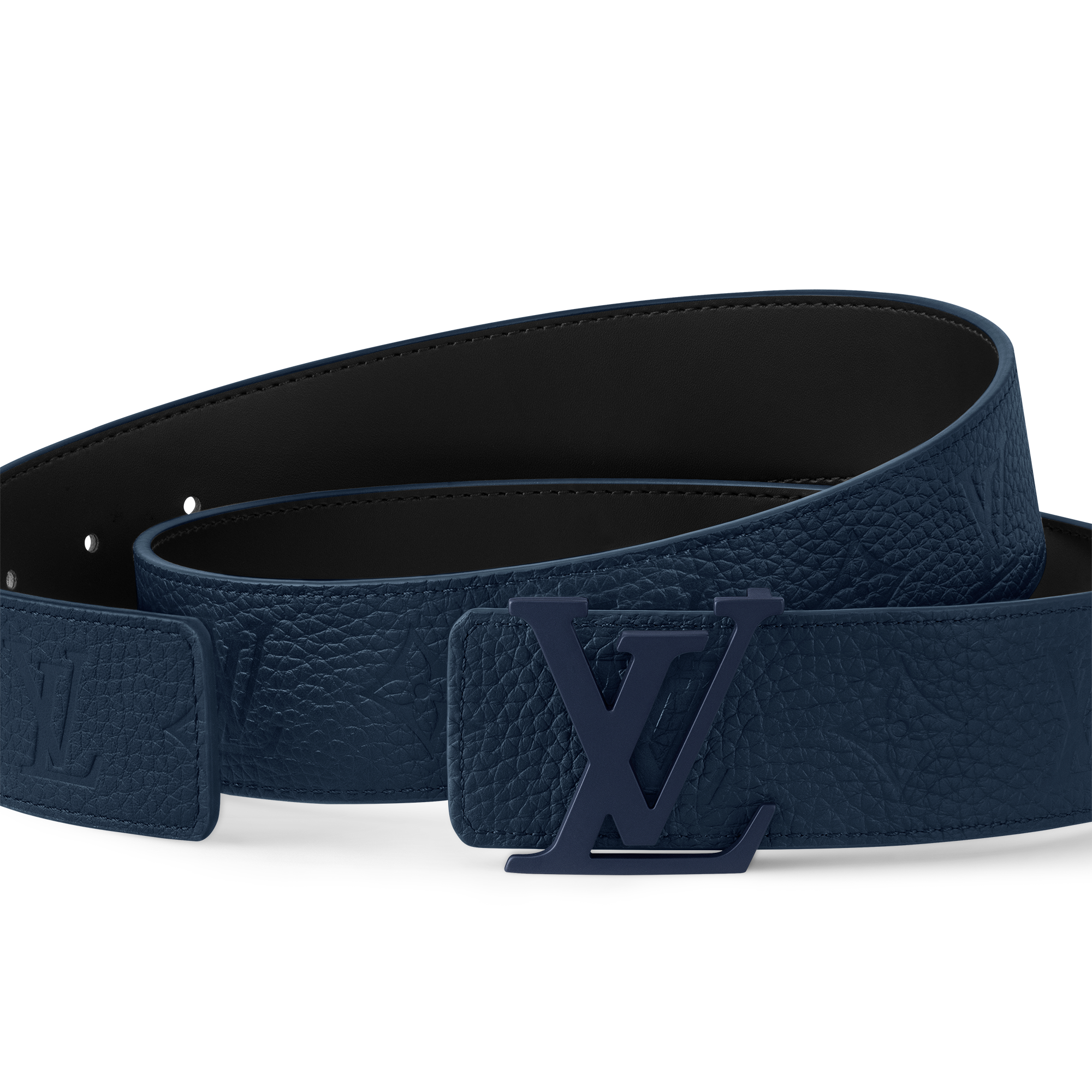 Ceinture LV Taurillon 40 mm réversible Cuir Taurillon Homme Accessoires Ceintures | LOUIS VUITTON (Zoom produit)