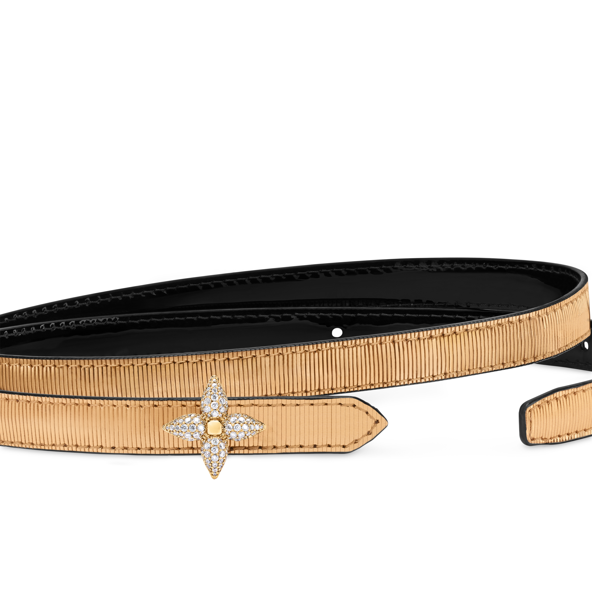 Ceinture Mini Flowergram 15 mm réversible  Femme Accessoires Ceintures | LOUIS VUITTON (Zoom produit)