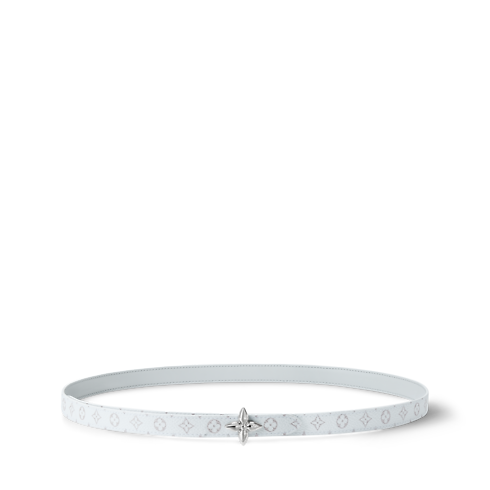 Ceinture Mini Flowergram Monogram Pearly 15 mm réversible Femme Accessoires Ceintures | LOUIS VUITTON (Zoom produit)