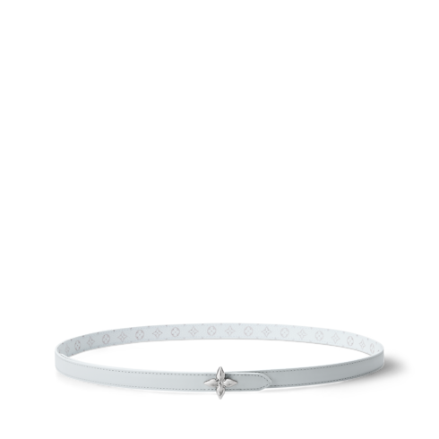 Ceinture Mini Flowergram Monogram Pearly 15 mm réversible Femme Accessoires Ceintures | LOUIS VUITTON (Zoom produit)
