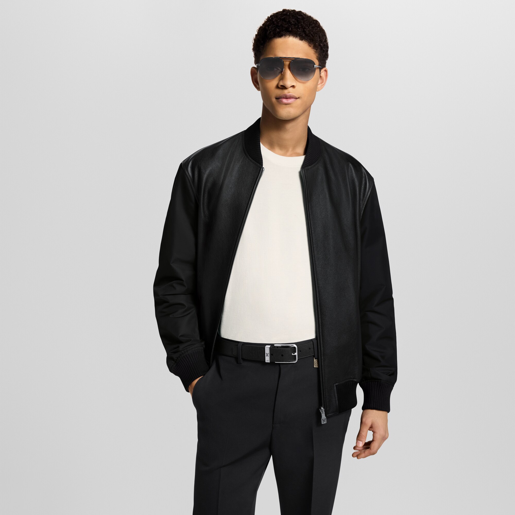 Ceinture Pont Neuf 35 mm Cuir Taïga Homme Accessoires Ceintures | LOUIS VUITTON (Zoom produit)