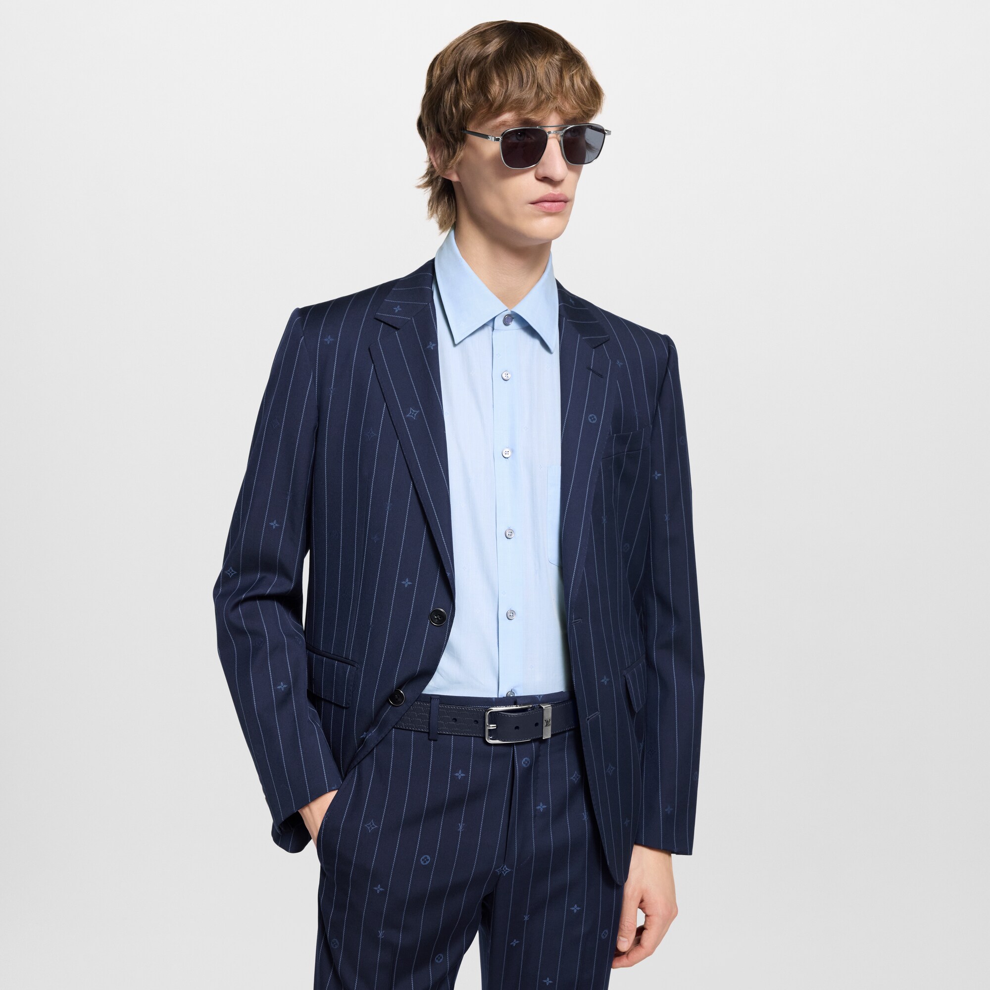 Ceinture Pont Neuf 35 mm  Homme Accessoires Ceintures | LOUIS VUITTON (Zoom produit)