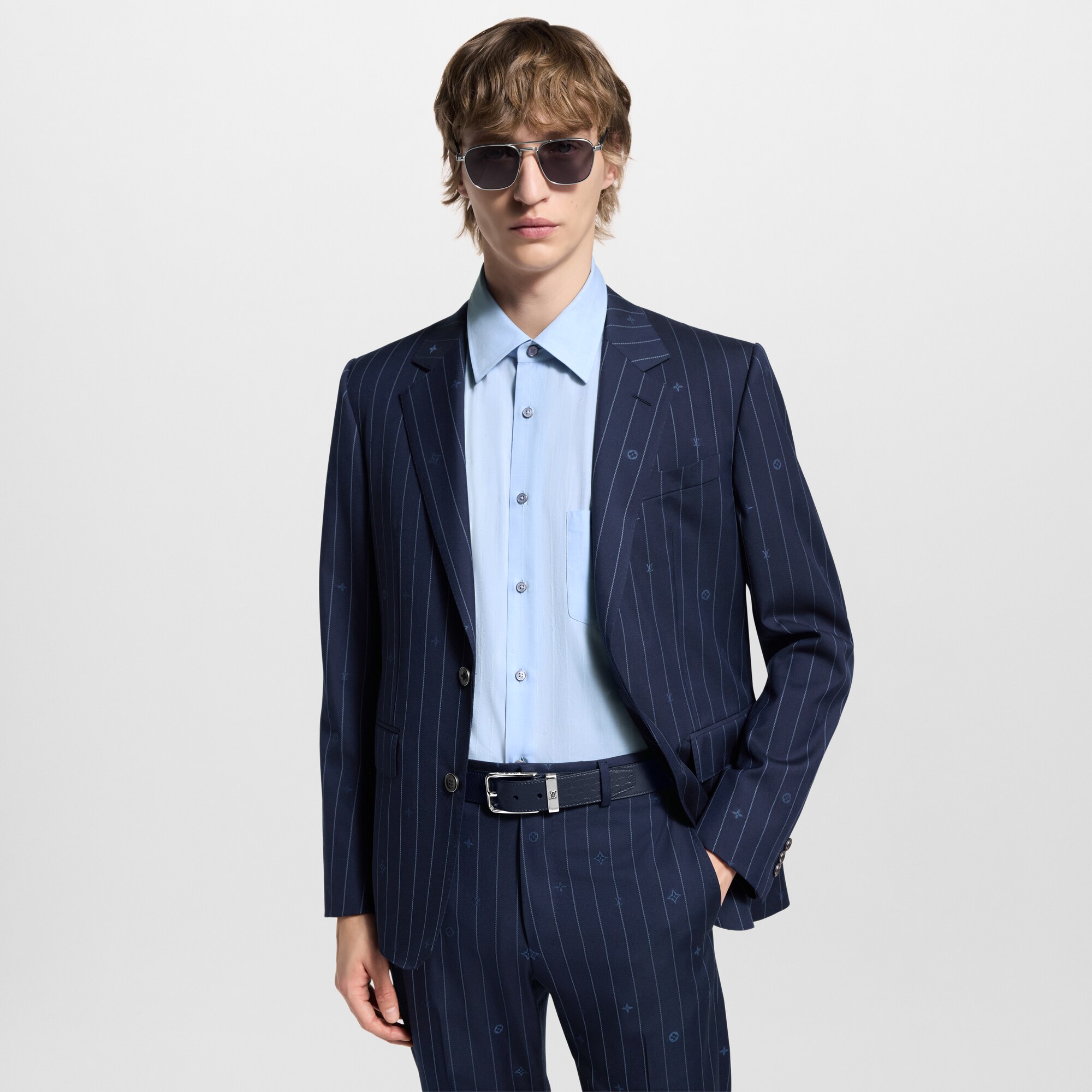 Ceinture Pont Neuf 35 mm  Homme Accessoires Ceintures | LOUIS VUITTON (Zoom produit)