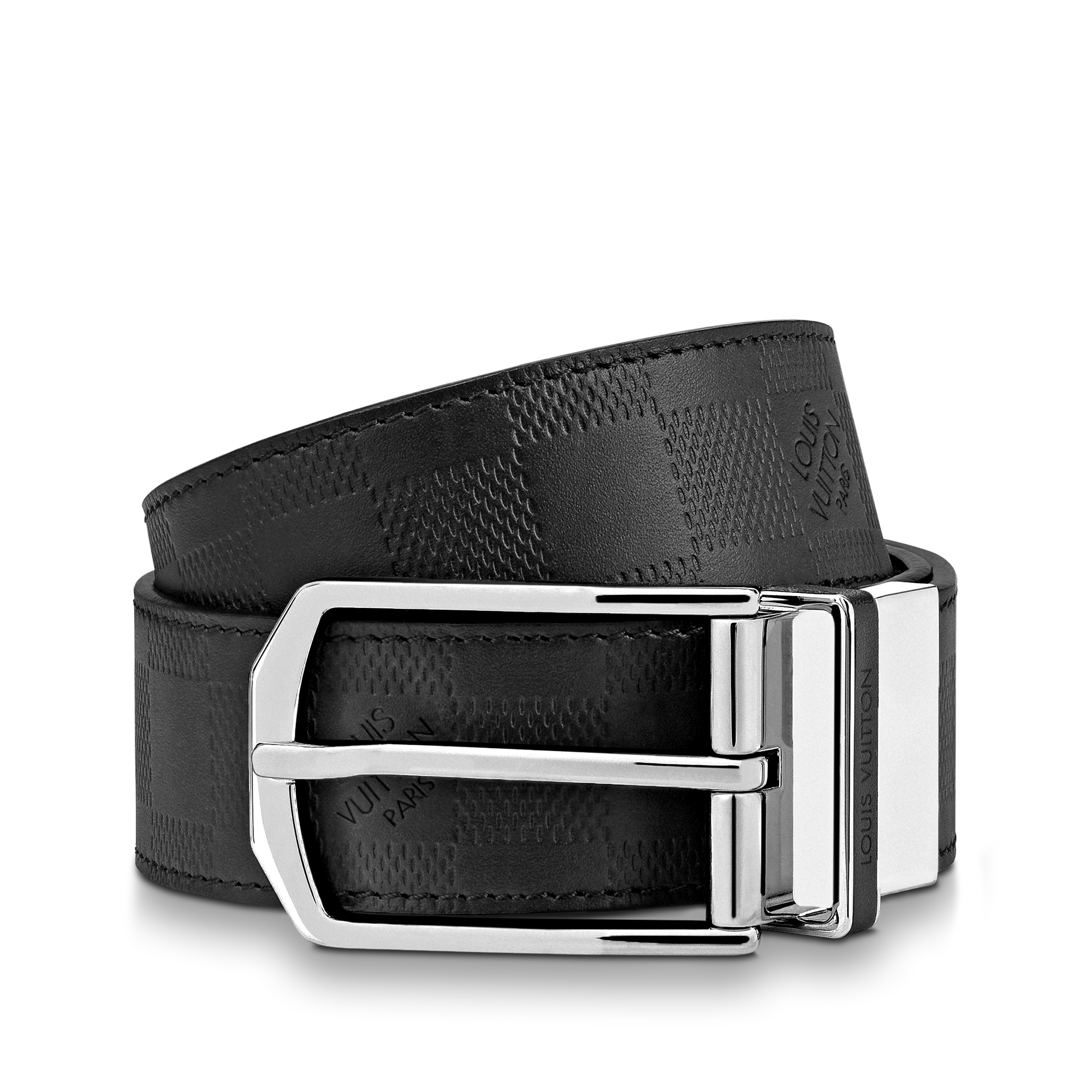 Ceinture Slender 35 mm réversible Autres Cuirs Homme Accessoires Ceintures | LOUIS VUITTON (Zoom produit)