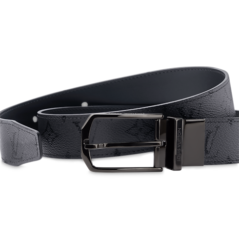 Ceinture Slender Monogram Midnight 35 mm réversible G72 Homme Accessoires Ceintures | LOUIS VUITTON (Zoom produit)