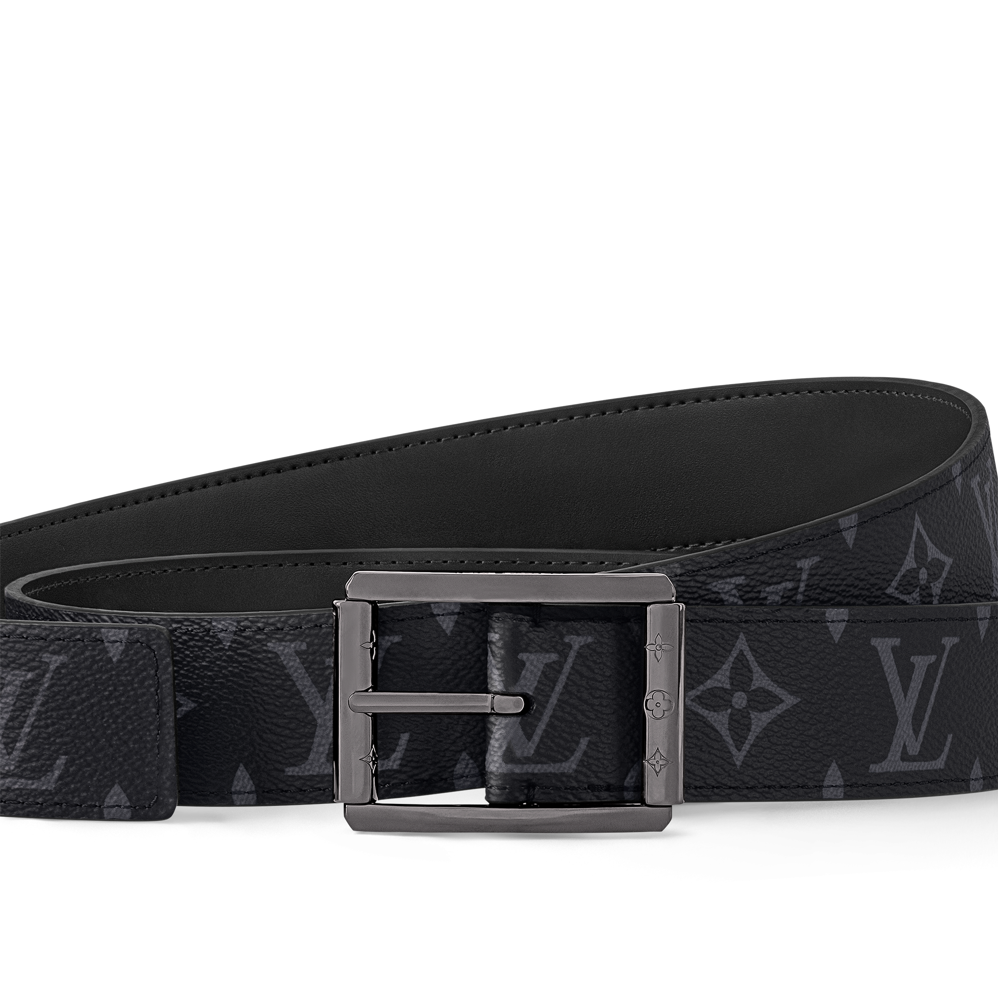 Ceinture Uptown 35 mm réversible Toile Monogram Éclipse Homme Accessoires Nouveautés | LOUIS VUITTON (Zoom produit)
