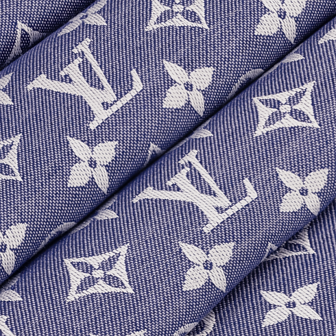 Châle Monogram Denim S00 Femme Accessoires Châles et étoles | LOUIS VUITTON (Zoom produit)