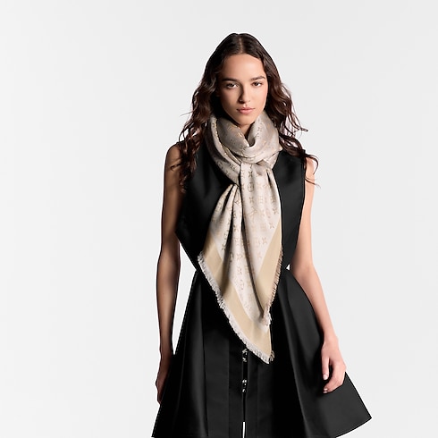 Châle Monogram Shine S00 Femme Accessoires Châles et étoles | LOUIS VUITTON (Zoom produit)