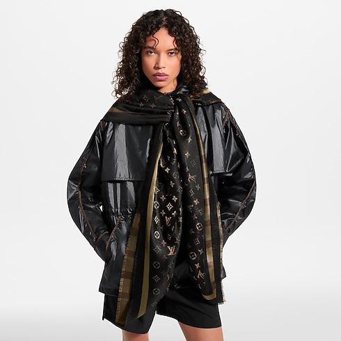 Châle Monogram So Shine S00 Femme Accessoires Châles | LOUIS VUITTON (Zoom produit)