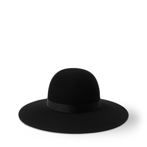 Chapeau capeline LV Bloom en feutre S00 Femme Accessoires Chapeaux et Casquettes | LOUIS VUITTON (Zoom produit)