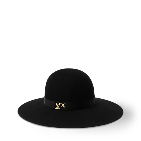 Chapeau capeline LV Bloom en feutre S00 Femme Accessoires Chapeaux et Casquettes | LOUIS VUITTON (Zoom produit)