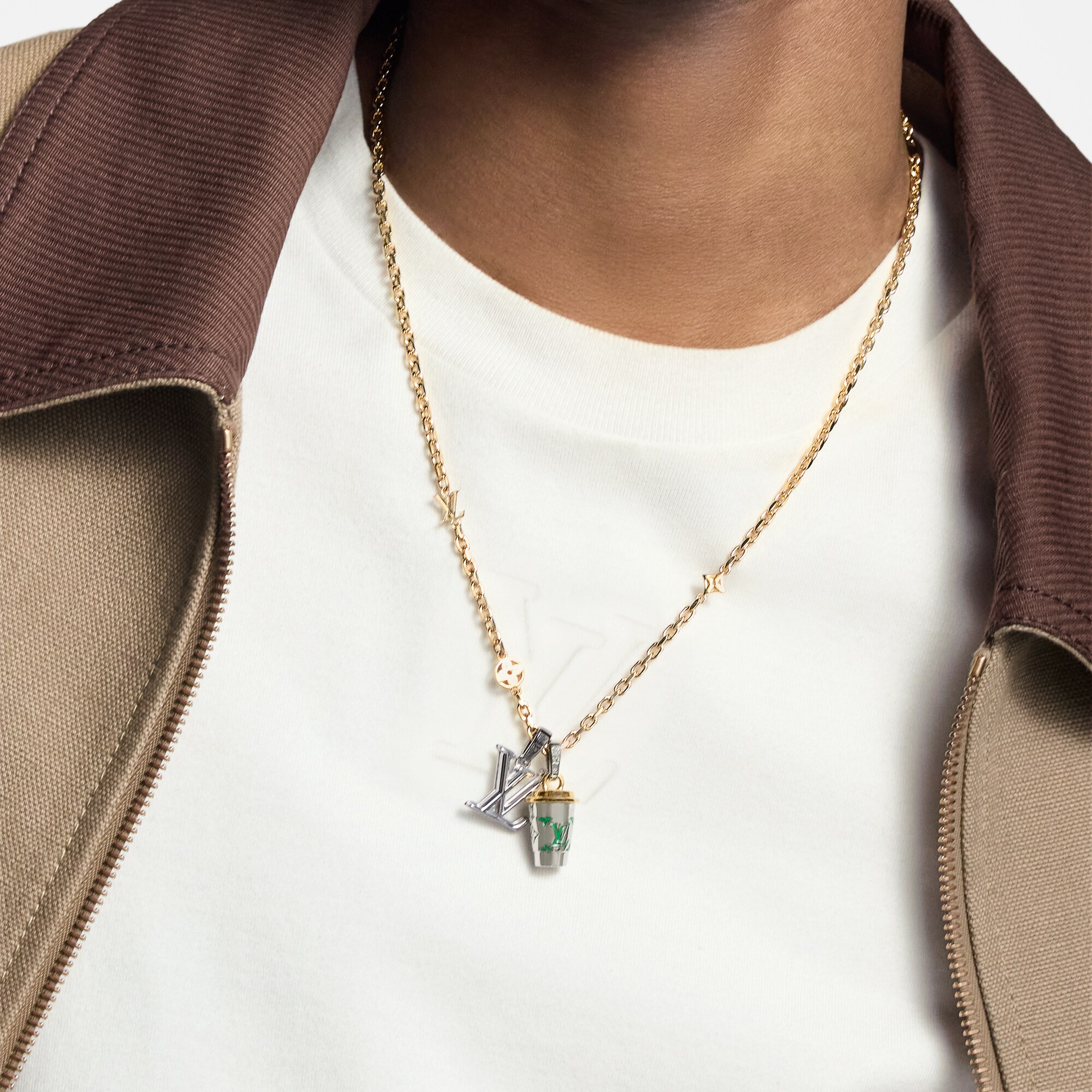 Charm LV Cup S00 Homme Bijoux Tous les bijoux | LOUIS VUITTON (Zoom produit)