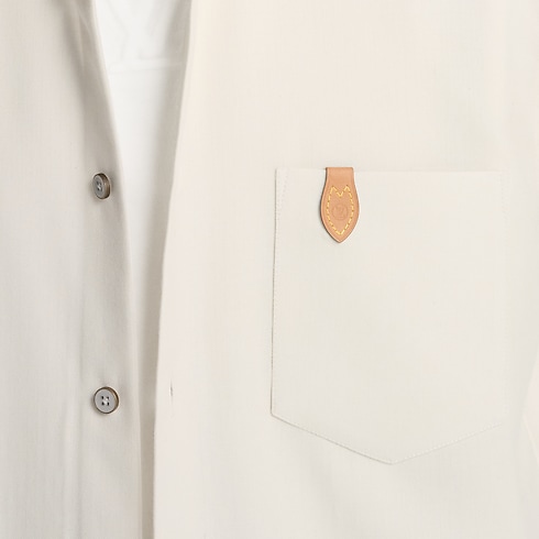 Chemise à manches longues en flanelle de cachemire et coton Homme Prêt-à-porter Tout le prêt-à-porter | LOUIS VUITTON (Zoom produit)