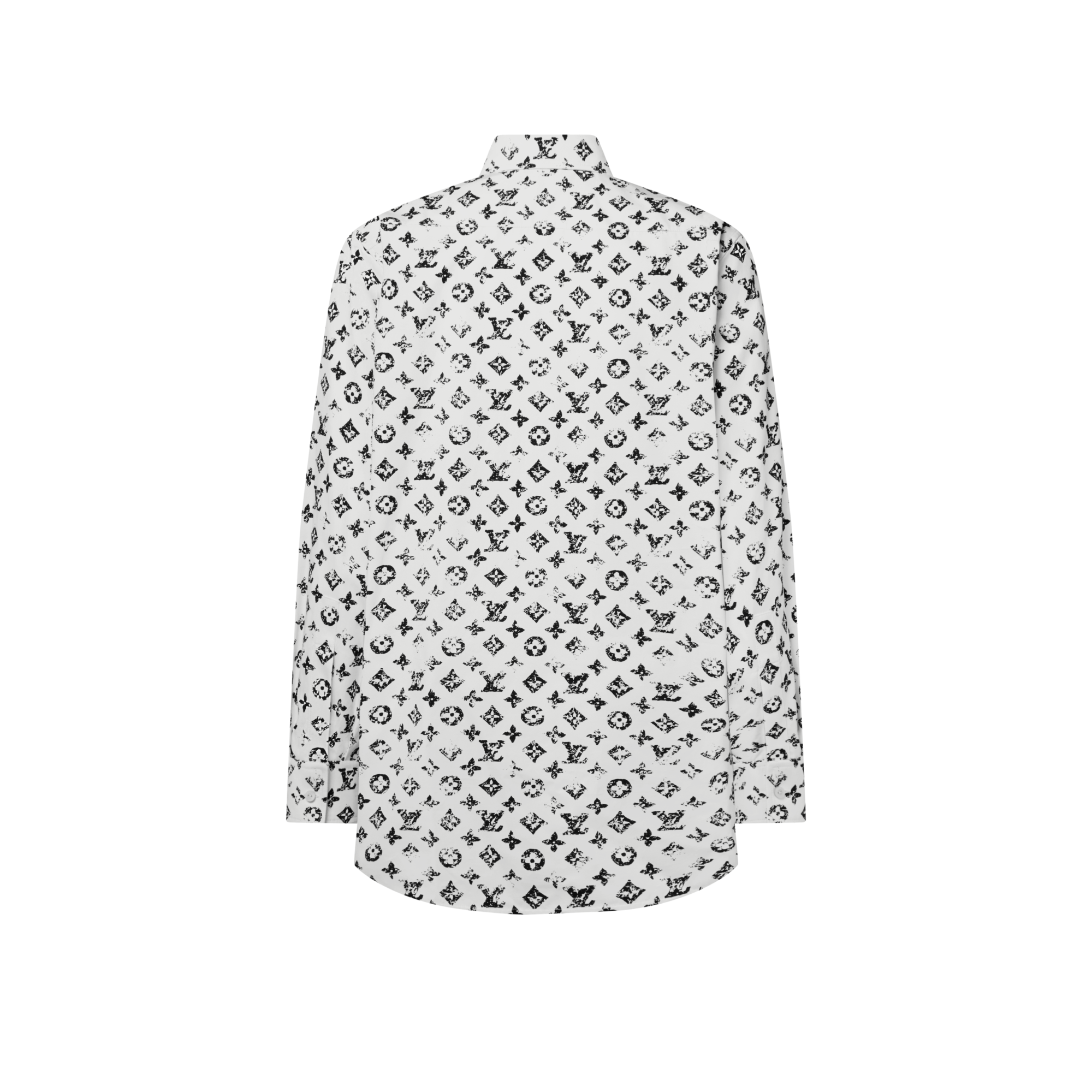 Chemise à Monogram graphique  Femme Prêt-à-porter Hauts | LOUIS VUITTON (Zoom produit)