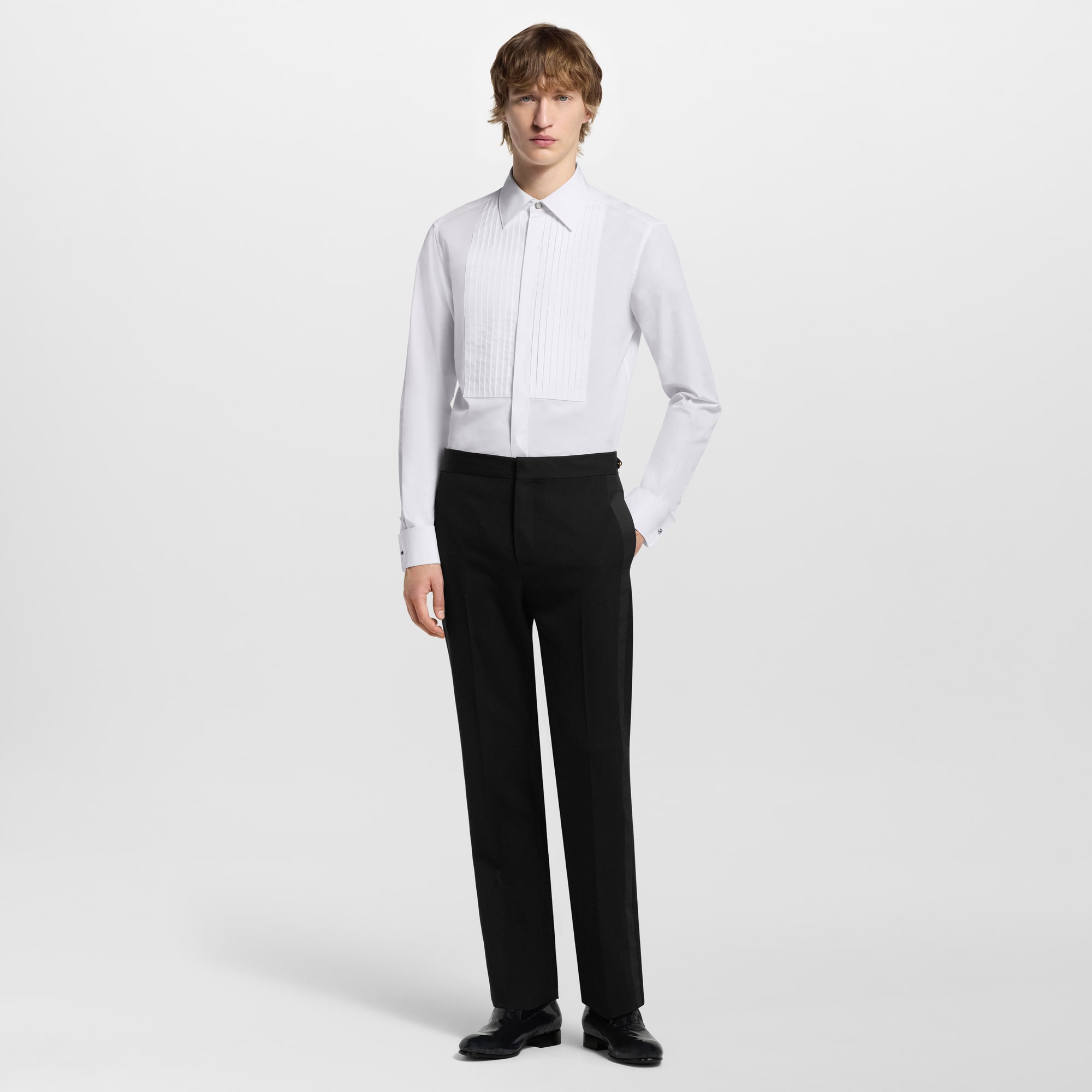 Chemise de soirée à plastron  Homme Prêt-à-porter Chemises | LOUIS VUITTON (Zoom produit)