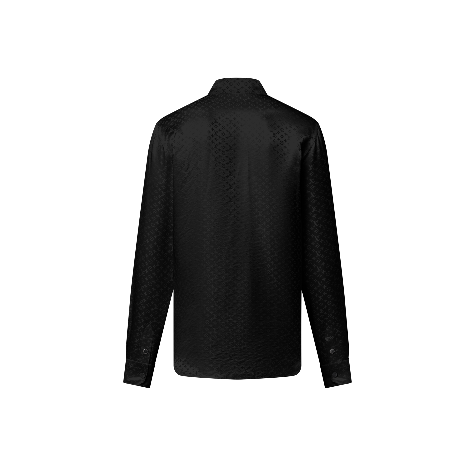 Chemise de soirée Mini Monogram en soie  Homme Prêt-à-porter Chemises | LOUIS VUITTON (Zoom produit)