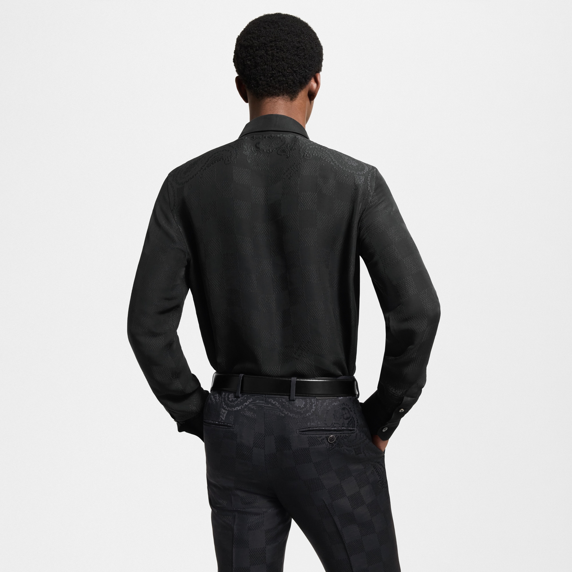 Chemise du soir en soie  Homme Prêt-à-porter Chemises | LOUIS VUITTON (Zoom produit)