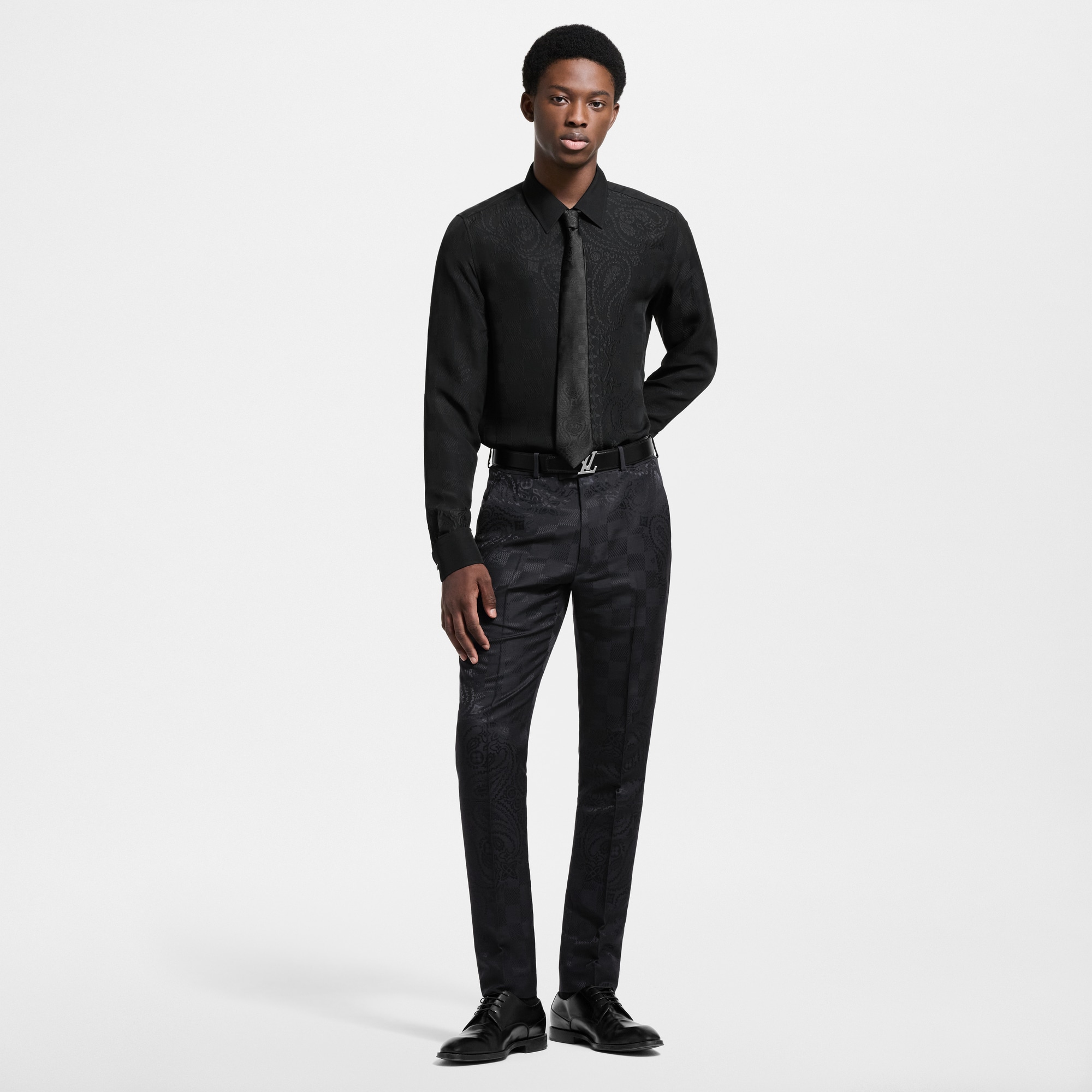 Chemise du soir en soie  Homme Prêt-à-porter Chemises | LOUIS VUITTON (Zoom produit)