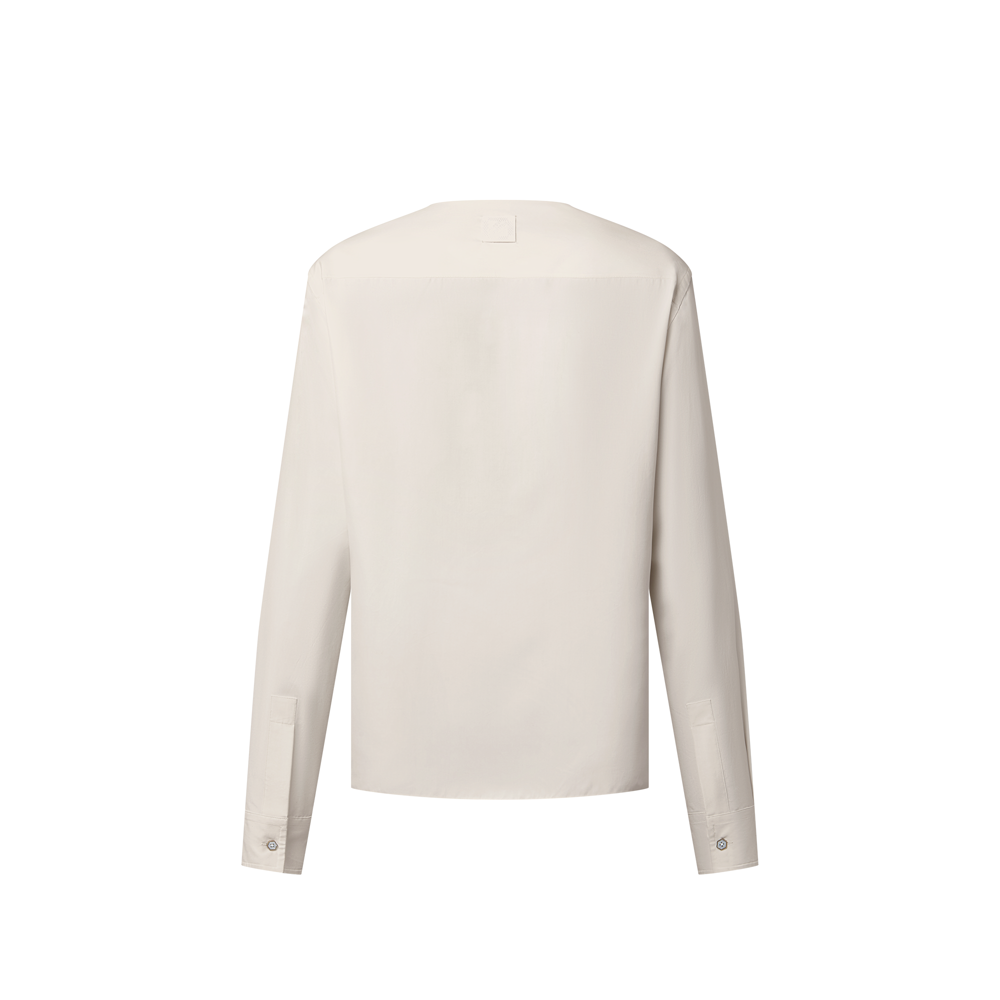 Chemise du soir sans col en soie  Homme Prêt-à-porter Chemises | LOUIS VUITTON (Zoom produit)