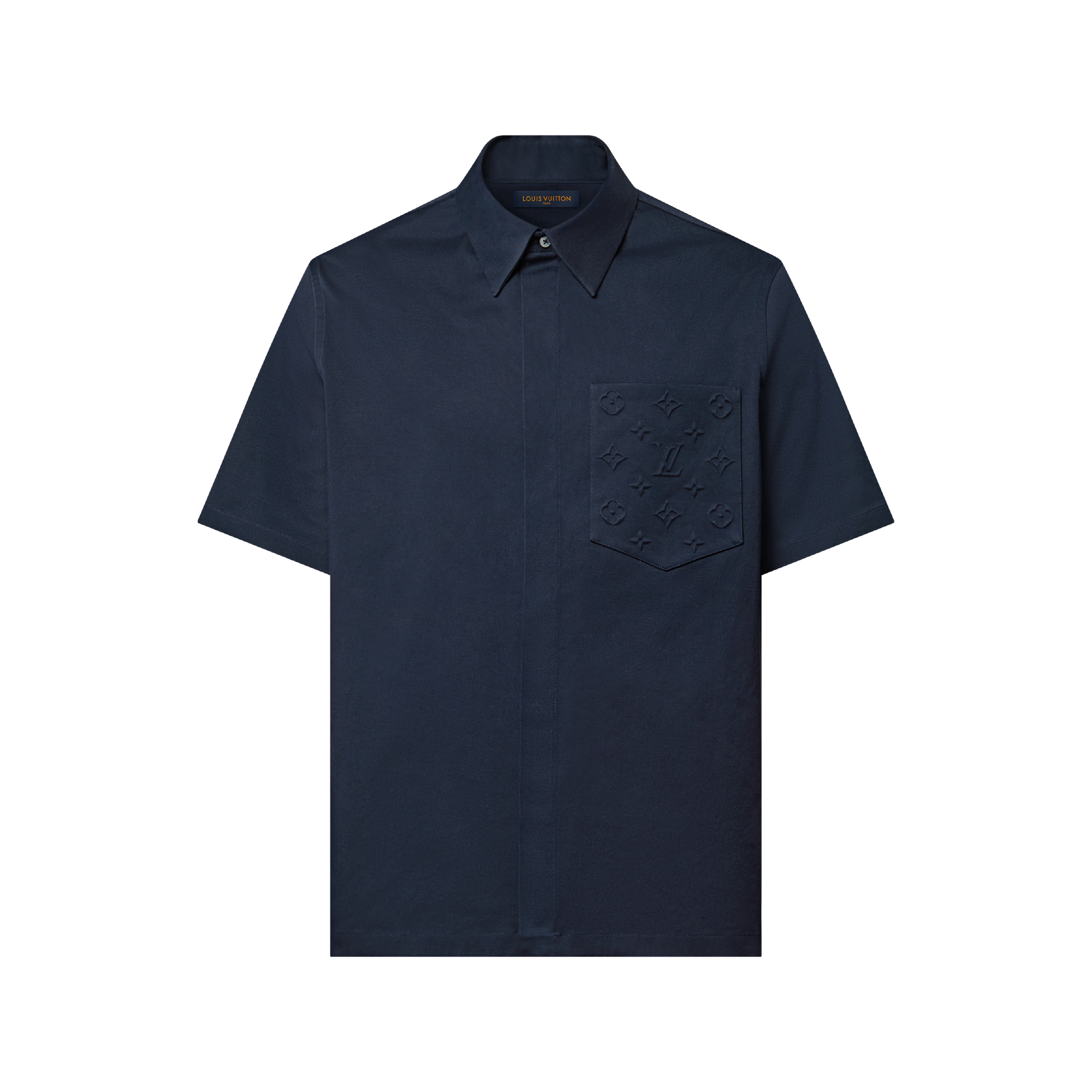 Chemise Homme Hook & Tackle, Manches Courtes, Noire, Motifs Poissons Brodés, Taille L
