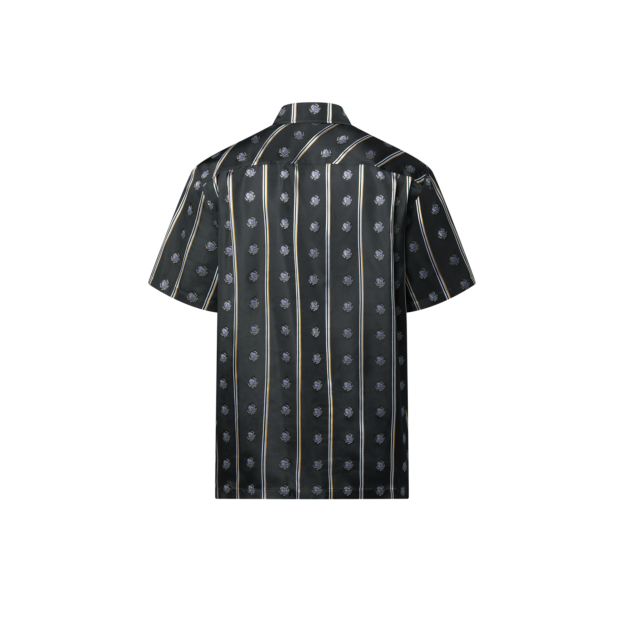 Chemise manches courtes en soie  Homme Prêt-à-porter Chemises | LOUIS VUITTON (Zoom produit)