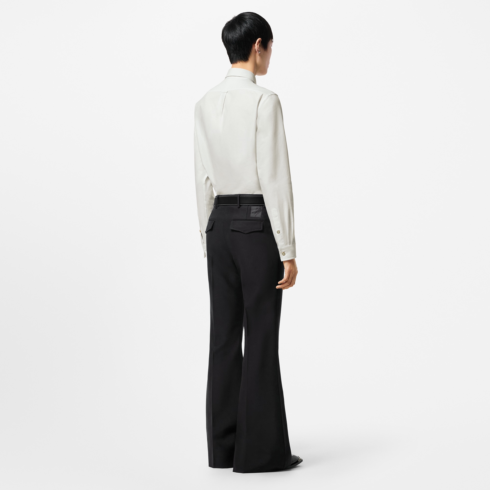 Chemise manches longues en coton  Homme Prêt-à-porter Chemises | LOUIS VUITTON (Zoom produit)