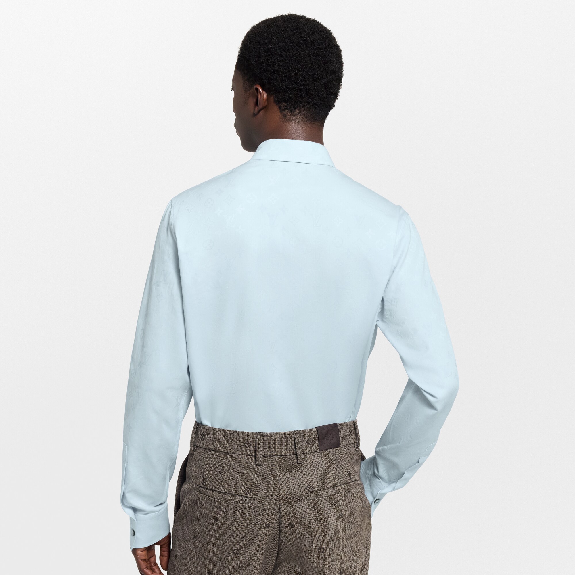 Chemise Monogram manches longues  Homme Prêt-à-porter Chemises | LOUIS VUITTON (Zoom produit)