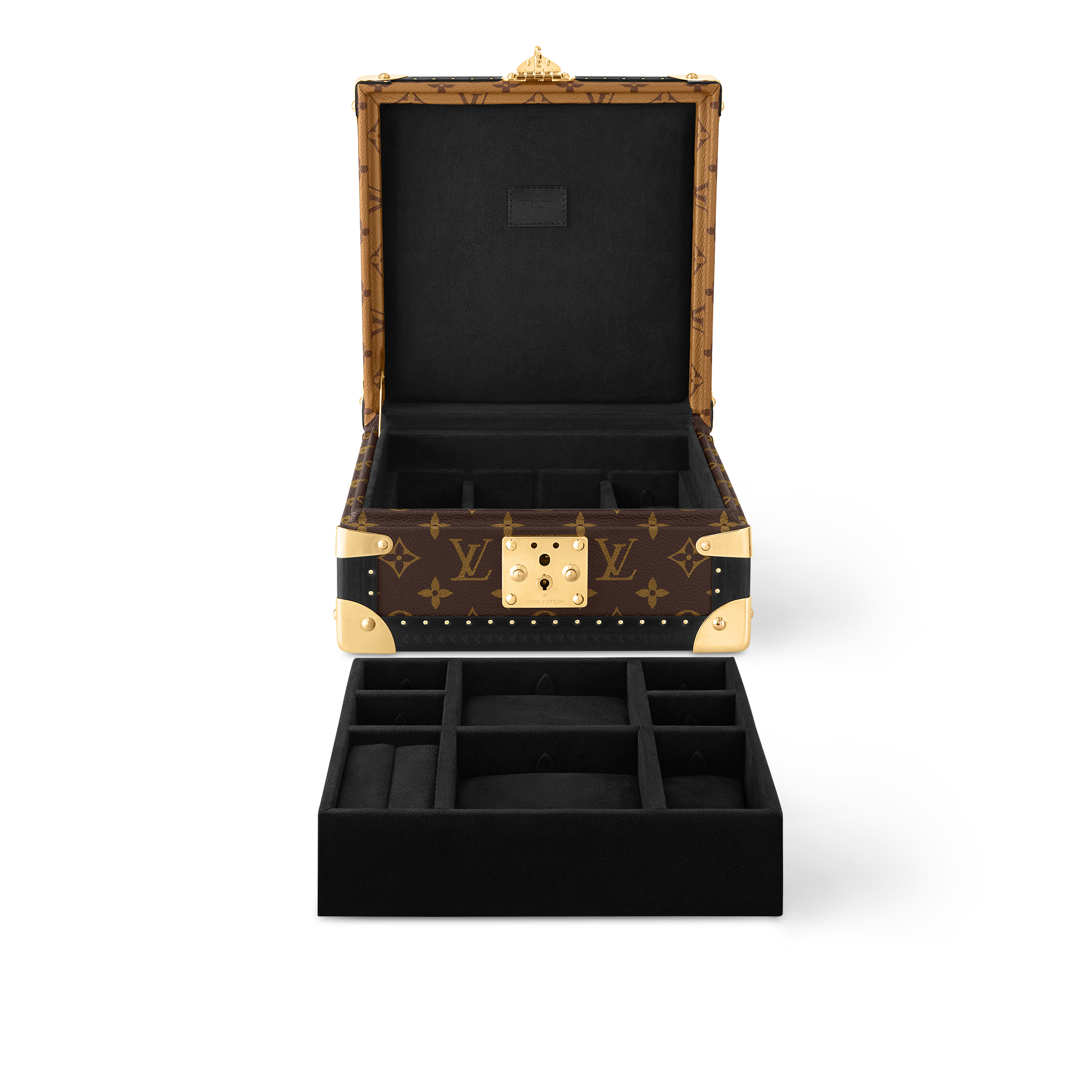 Coffret Joaillerie Monogram Reverse Toile Monogram Reverse Malles, Voyage et Maison Malles et Coffrets Coffrets | LOUIS VUITTON (Zoom produit)