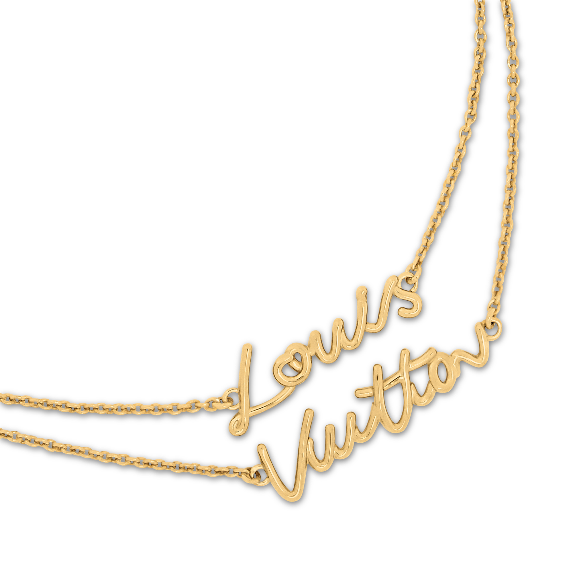 Collier LV Script S00 Femme Bijoux Colliers et pendentifs | LOUIS VUITTON (Zoom produit)