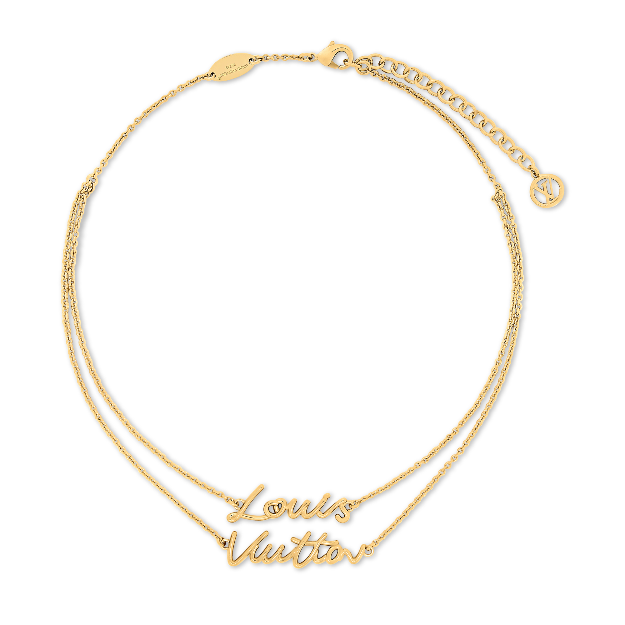 Collier LV Script S00 Femme Bijoux Colliers et pendentifs | LOUIS VUITTON (Zoom produit)