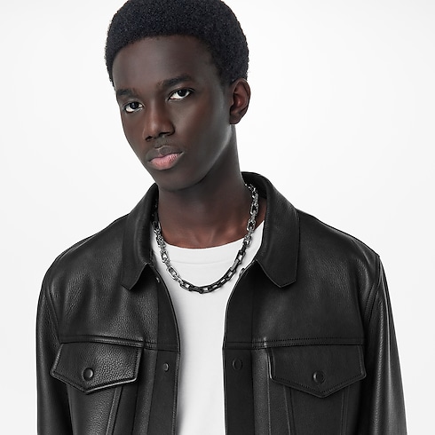 Collier Monogram Chain S00 Homme Bijoux Tous les bijoux | LOUIS VUITTON (Zoom produit)