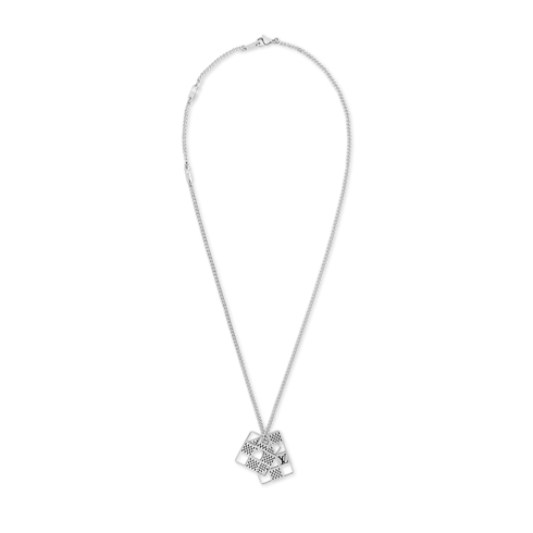 Collier pendentif à découpes Damier Staples S00 Homme Bijoux Colliers et pendentifs | LOUIS VUITTON (Zoom produit)