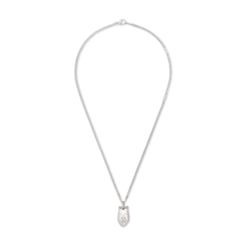 Collier pendentif LV Trunk S00 Homme Accessoires Tous les accessoires | LOUIS VUITTON (Zoom produit)