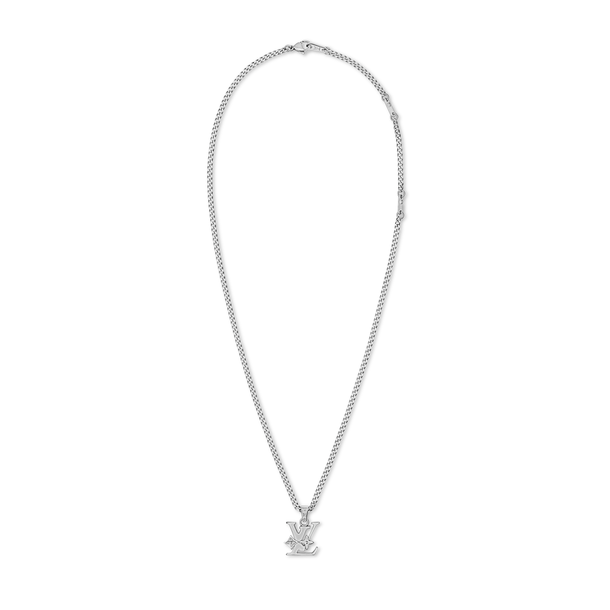 Collier pendentif Monogram Row S00 Homme Bijoux Colliers et pendentifs | LOUIS VUITTON (Zoom produit)
