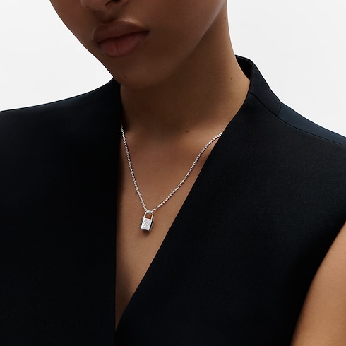 Collier Pendentif Silver Lockit, argent Joaillerie Catégories Toute la joaillerie | LOUIS VUITTON (Zoom produit)