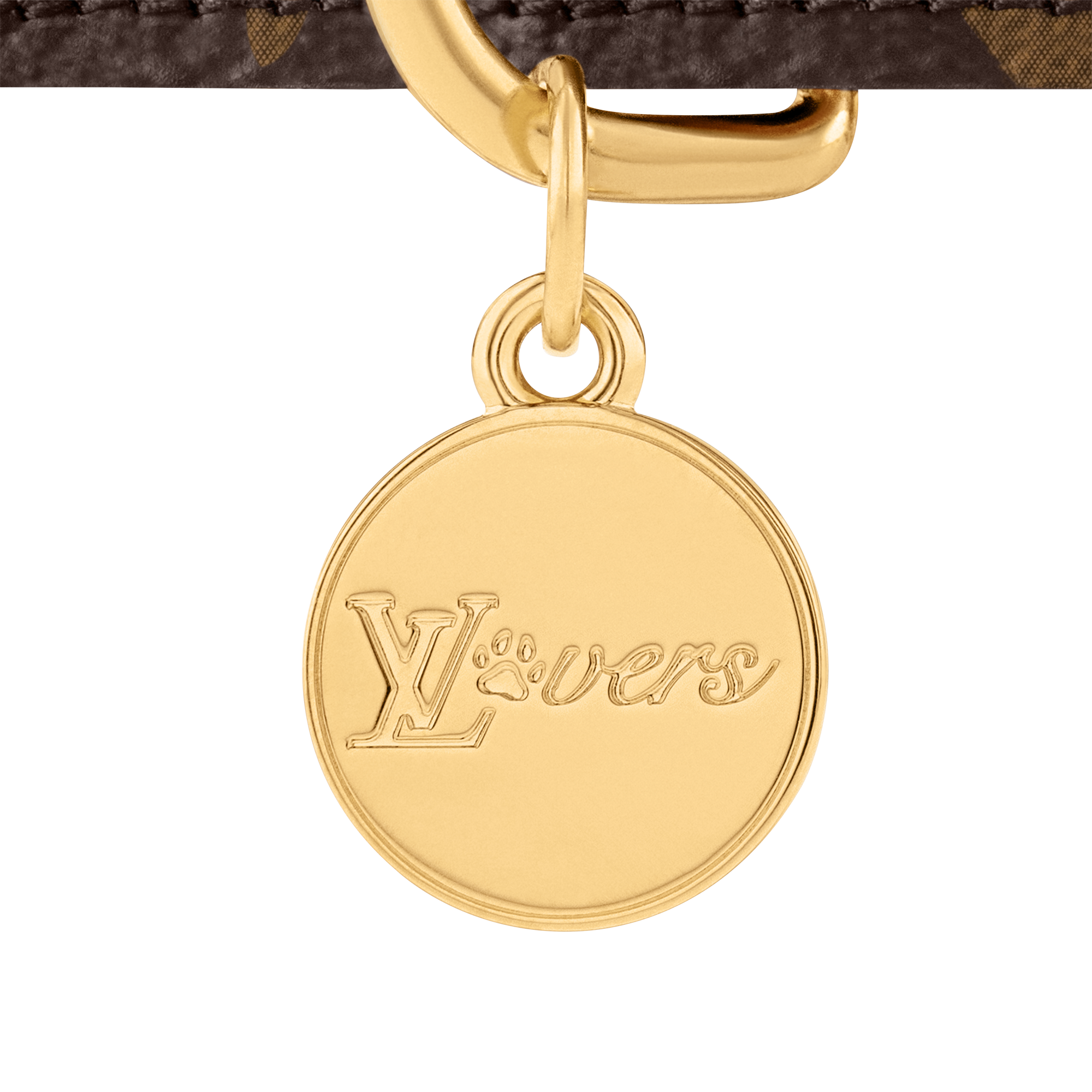 Collier pour chien MM  Malles, Voyage et Maison Accessoires pour Animaux de Compagnie } | LOUIS VUITTON (Zoom produit)
