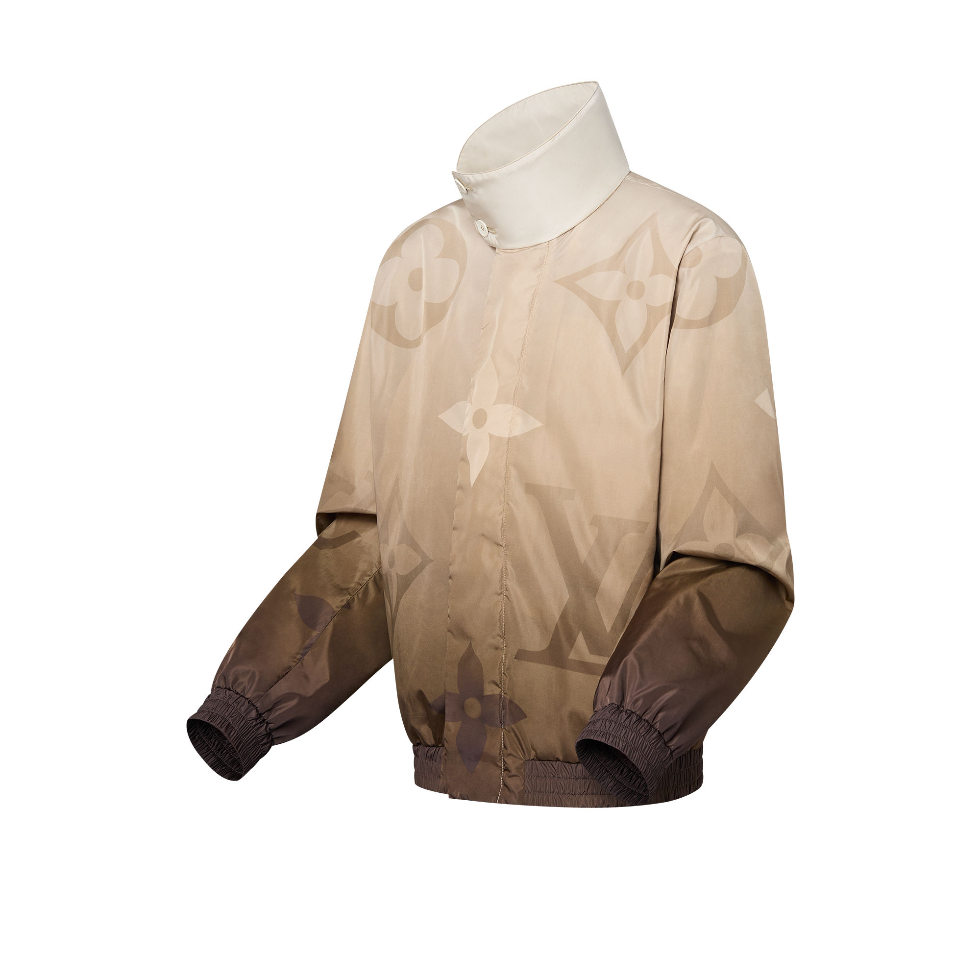 Coupe-vent imprimé Monogram en nylon léger  Homme Prêt-à-porter Manteaux et blousons | LOUIS VUITTON (Zoom produit)