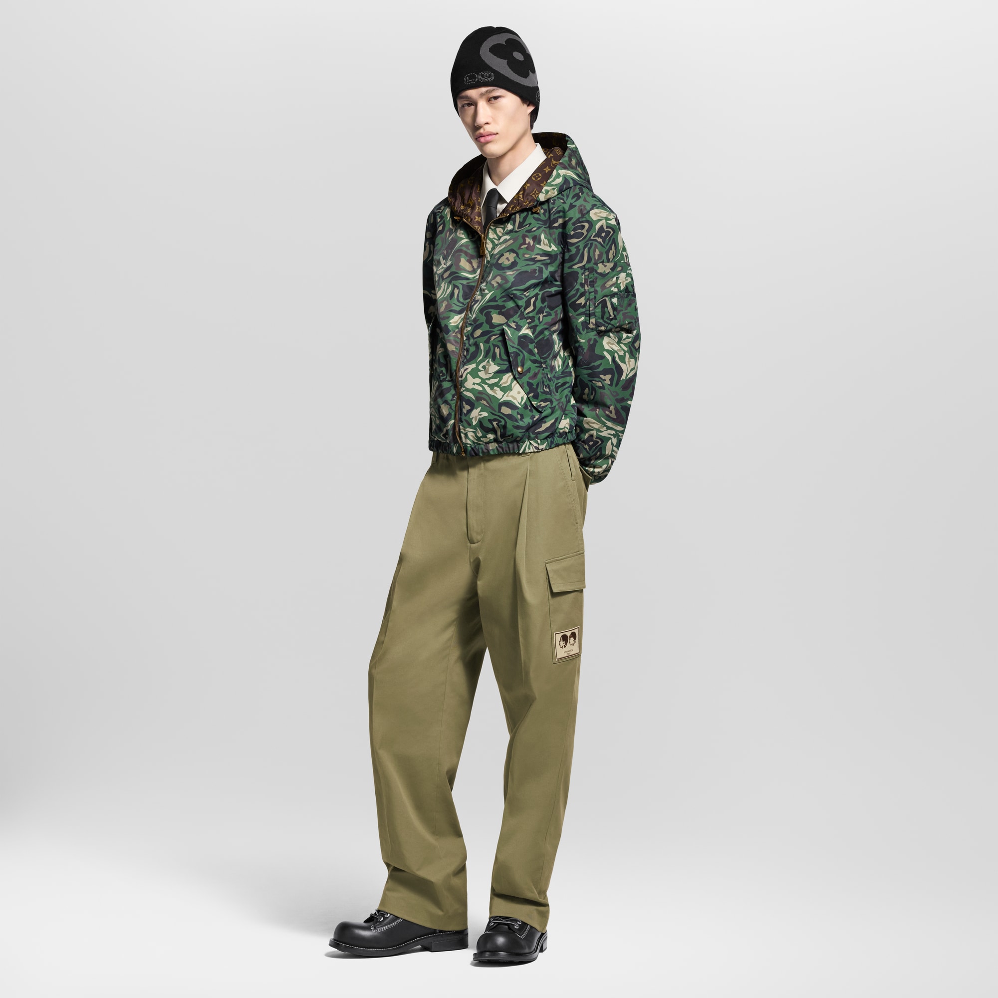 Coupe-vent Monogram réversible  Homme Prêt-à-porter Manteaux et blousons | LOUIS VUITTON (Zoom produit)