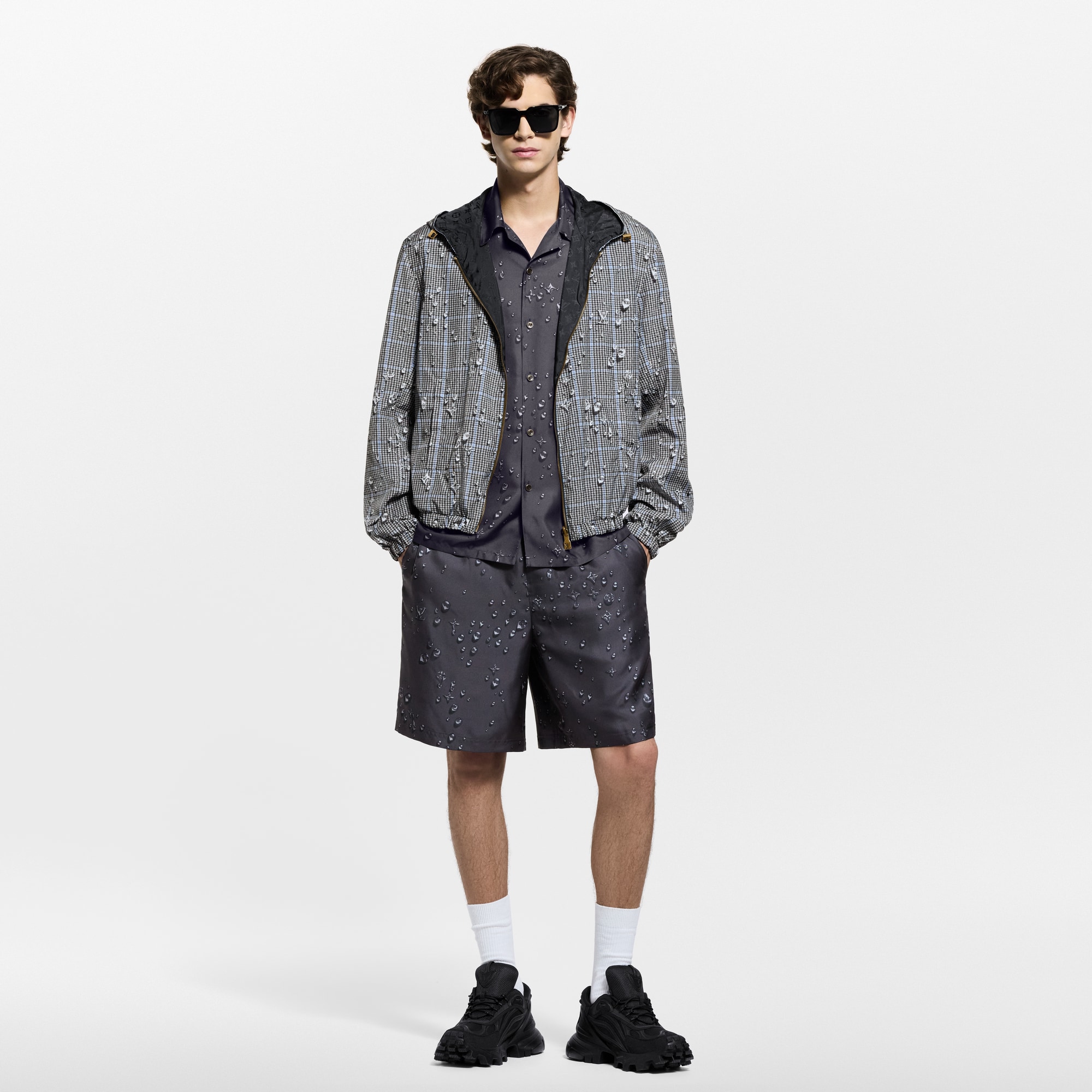 Coupe-vent Monogram réversible  Homme Prêt-à-porter Manteaux et blousons | LOUIS VUITTON (Zoom produit)