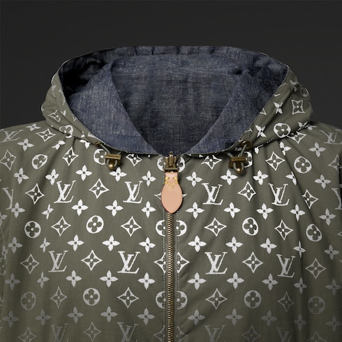 Coupe-vent réversible Monogram Reflective Homme Prêt-à-porter Manteaux et blousons | LOUIS VUITTON