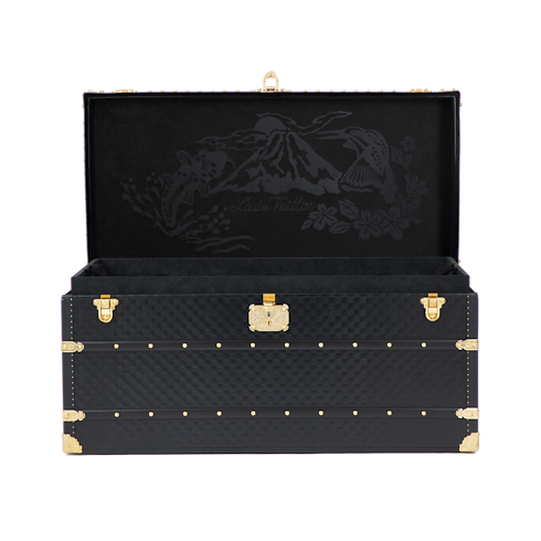 Courrier Lozine 110 Damier Phriendship cuir noir Autres Damier Malles, Voyage et Maison Malles et Coffrets Malles et Valises | LOUIS VUITTON (Zoom produit)