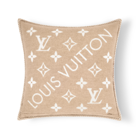 Coussin Neo Monogram S00 Femme Accessoires Textile de Maison | LOUIS VUITTON (Zoom produit)