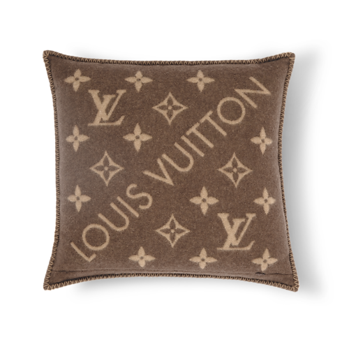 Coussin Neo Monogram S00 Femme Accessoires Textile de Maison | LOUIS VUITTON (Zoom produit)